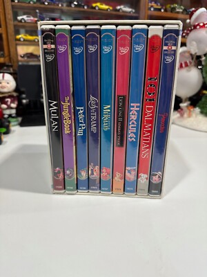 WALT DISNEY Animated Anthology 9 DVD Box Set 717931007209 RARE