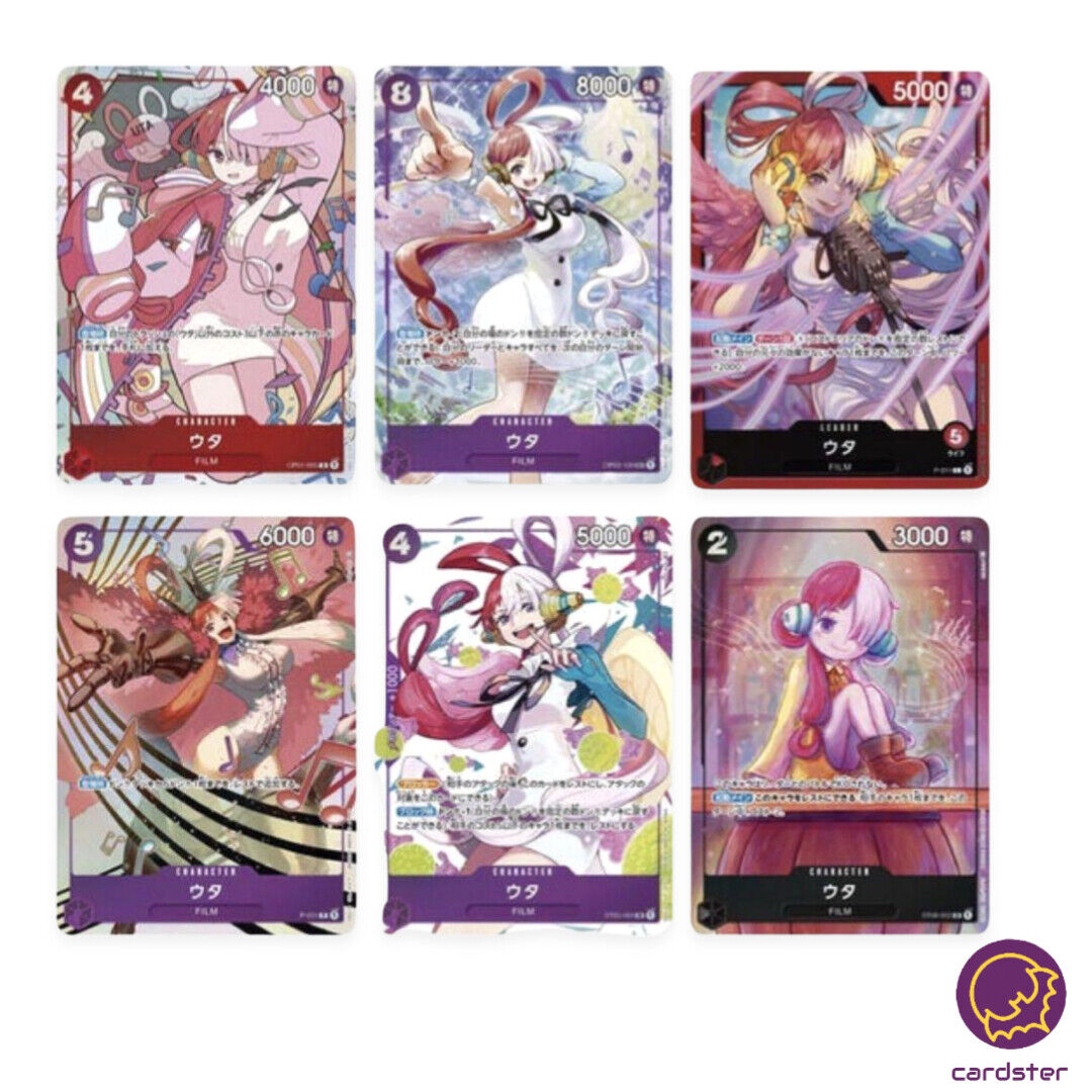 ONE PIECE CARD GAME UTA (CHARACTER PURPLE) P-031 P PROMO (JAPANESE VERSION)