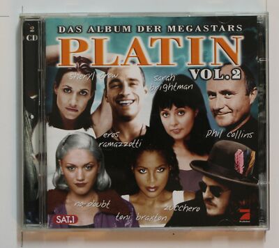 Platin Vol. 2 GER 2CD 1997 Sheryl Crow Queen En Vogue Erasure Cardigans Texas
