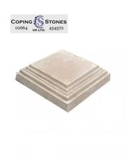 Fluted Edge Flat Top 520mm x 520mm Pier Cap (Various Colours Available)