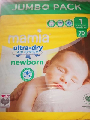 size 1 aldi nappies