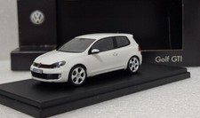 VW Volkswagen Golf 6 VI GTI 2010 Candy White 1:43 Schuco ESTREMAMENTE RARO!!