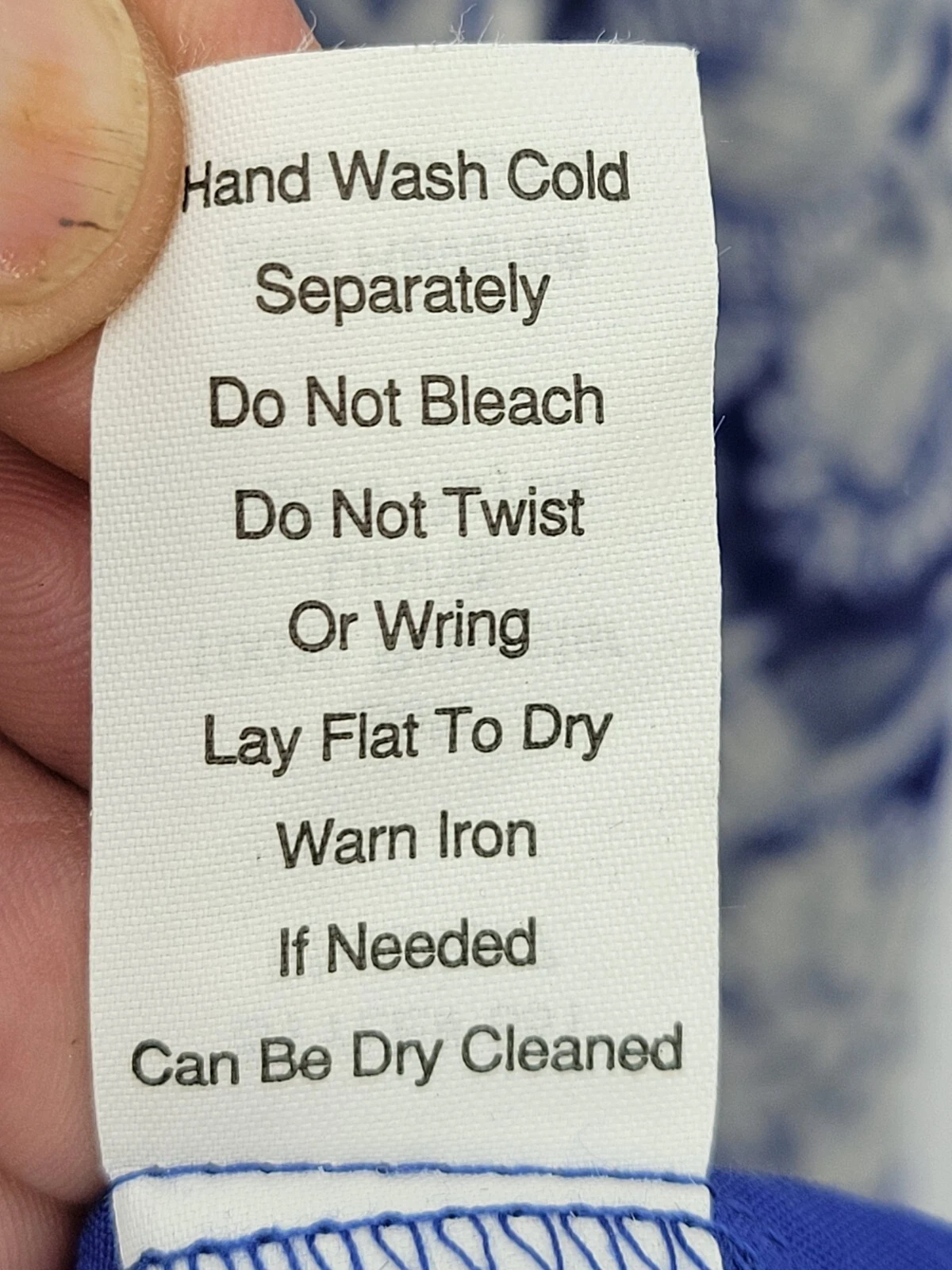 VETEMENTS Abito Cabi donna blu medio floreale salice orlo asimmetrico floreale romantico artistico