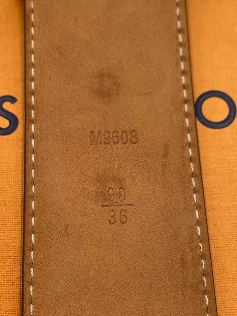 Louis Vuitton Brown Monogram Size 90/36 M9608 Authentic from