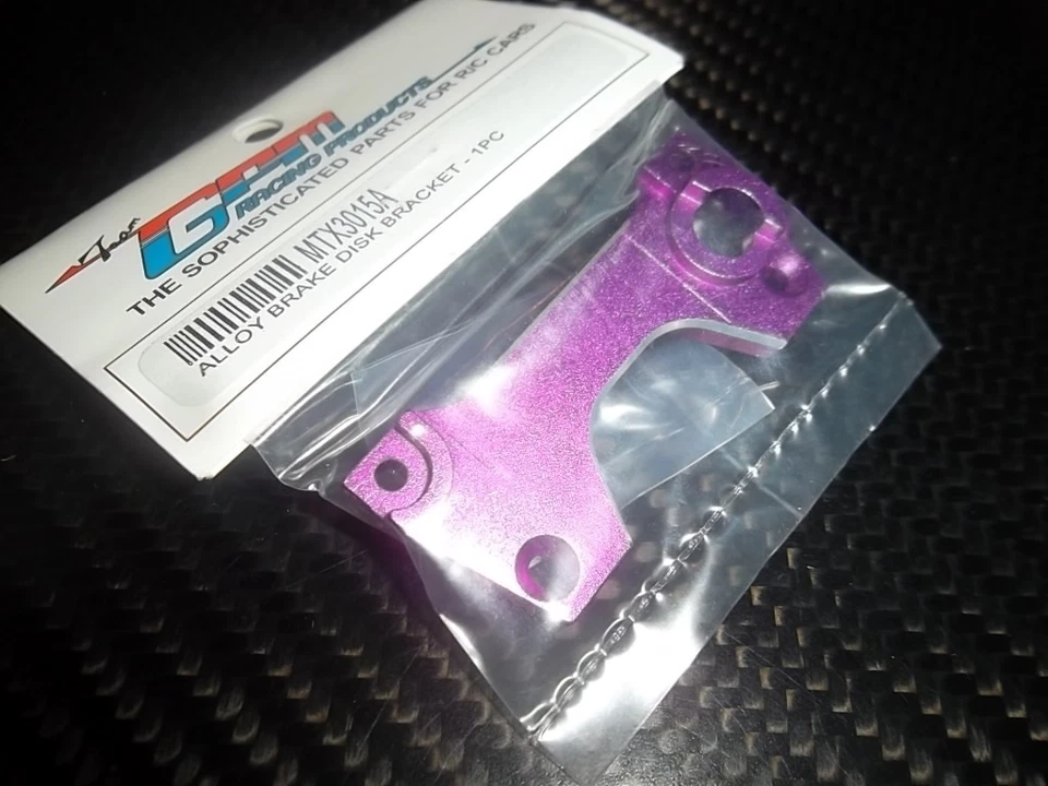 GPM MTX3015A renfort de frein aluminium violet MUGEN MTX3 - Photo 1/1