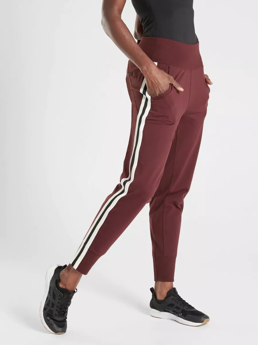 Side stripe best sale jogger