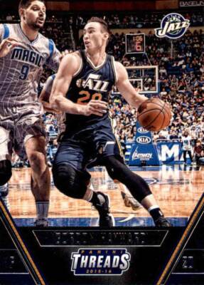 2015-16 Panini Threads Base #41 Gordon Hayward Utah Jazz
