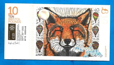 Bristol Pound - £10 Third Issue 2018 NOTE UNC - Must For Collectors - Image 1 of 2