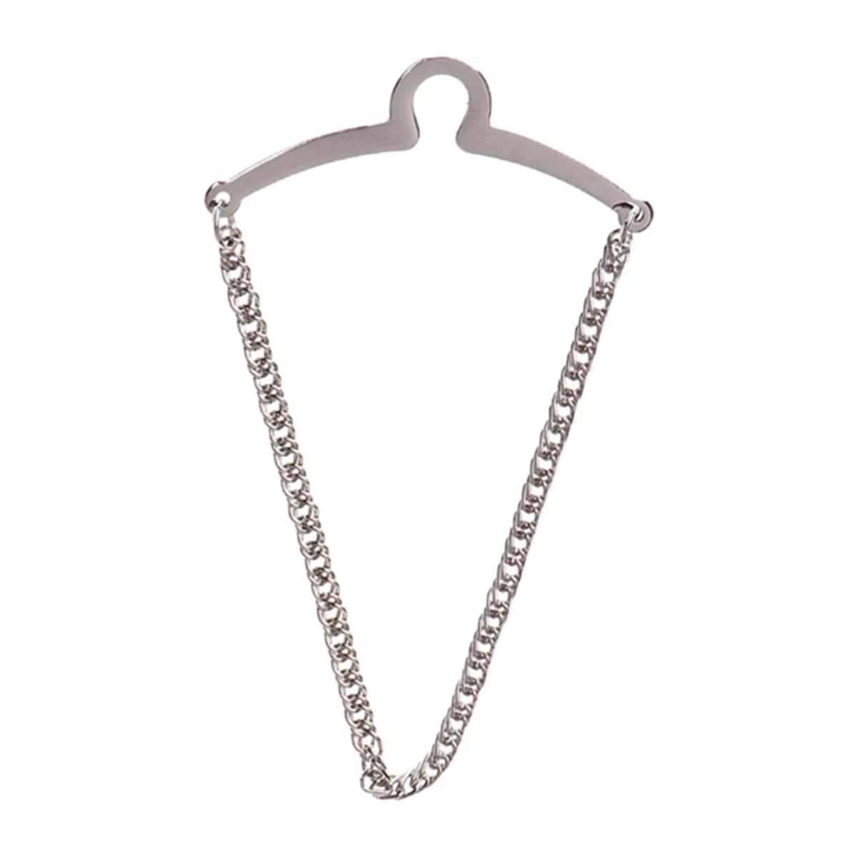 Silver tie best sale chain