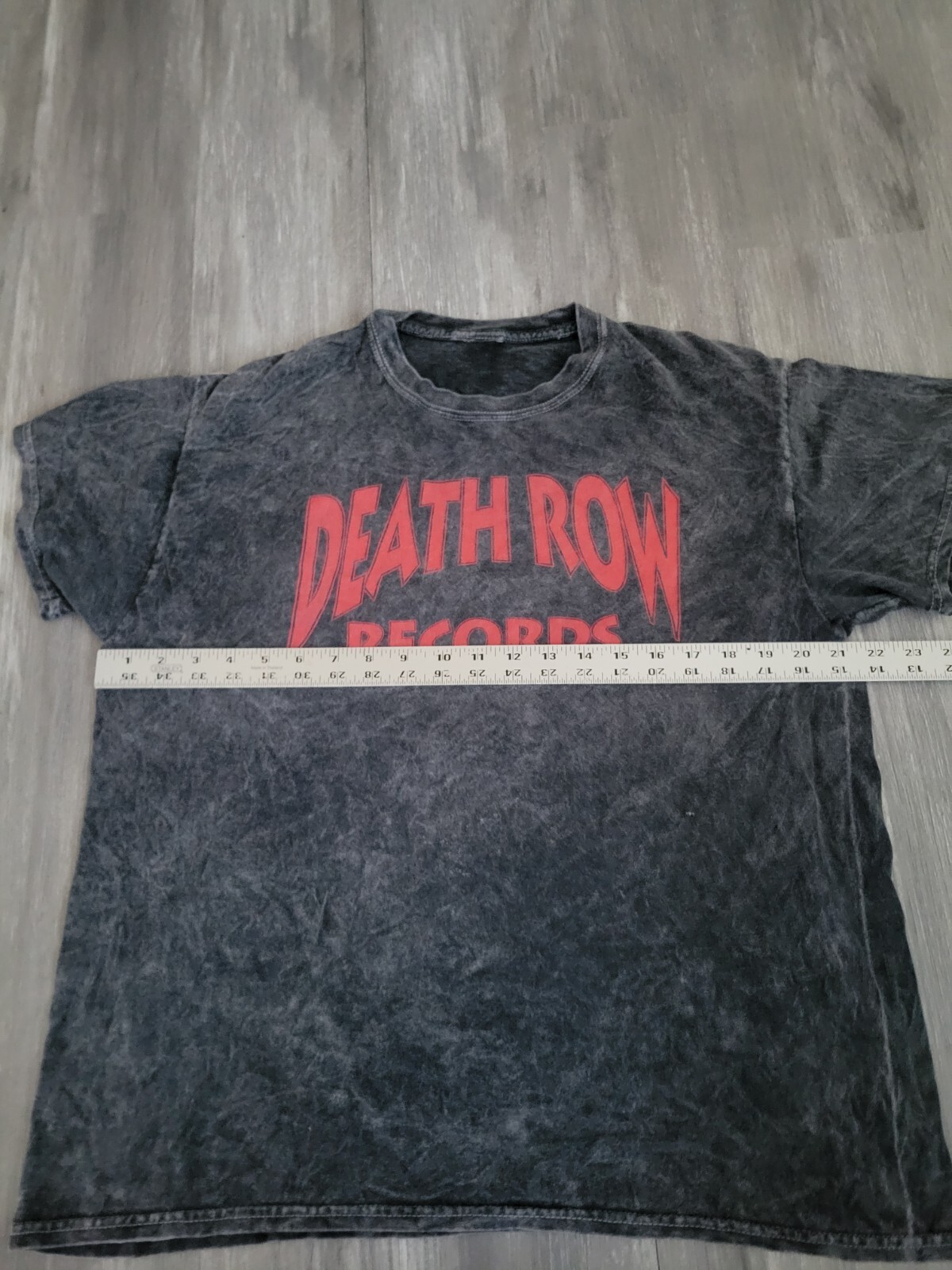 FILA Maglietta Vintage Death Row Records Uomo L Hip Hop Rap Tee 2005 Y2K Snoop 2pac