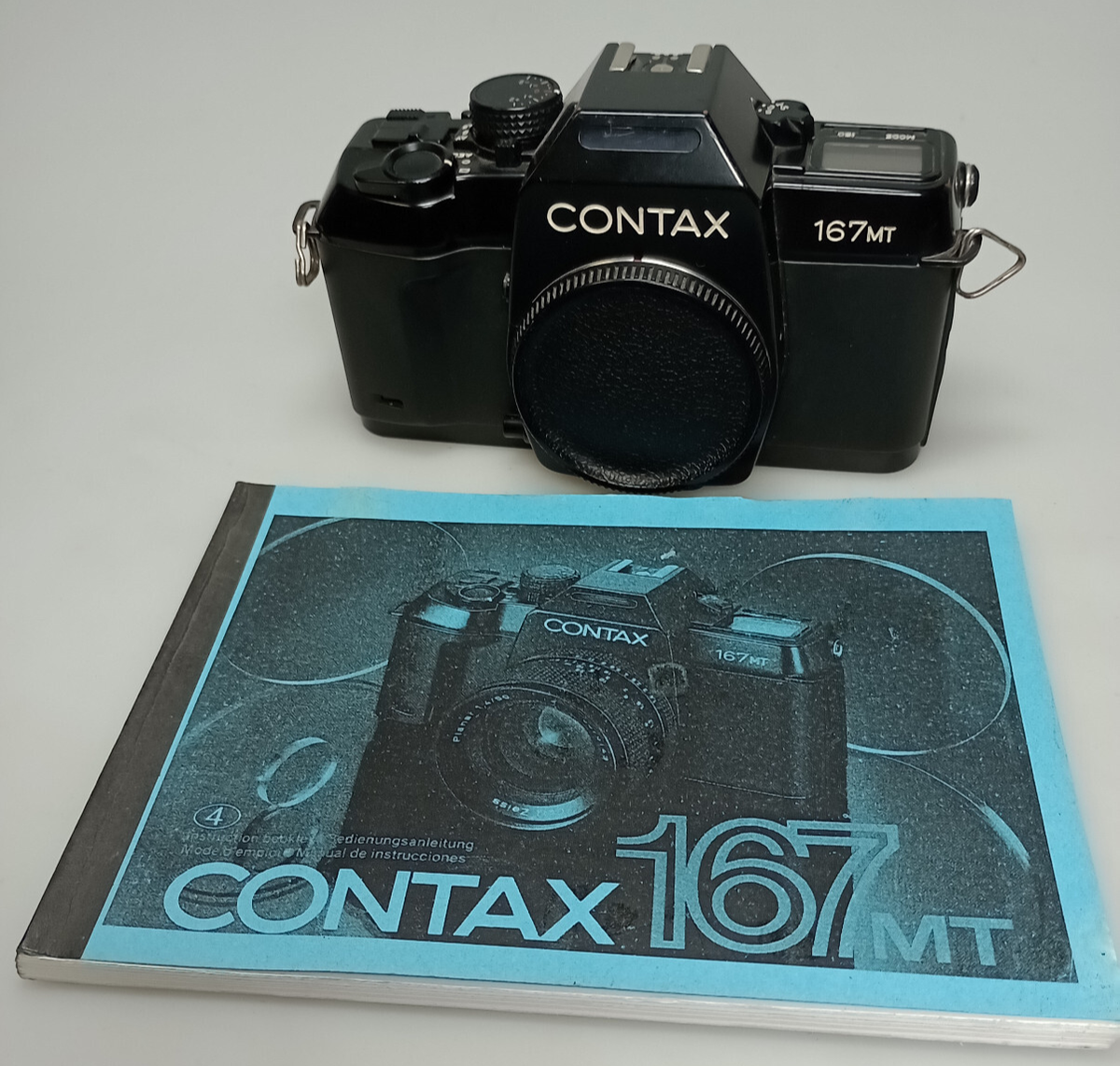 Contax 167MT SLR 35mm Camera + Data Back D-7 | eBay
