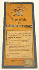 Plan Guide de CLERMONT-FERRAND - 1945  - Etat Très correct.