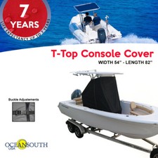 Oceansouth Center Console T-top Cover Black Size Large