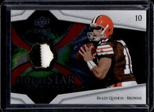 2008 Upper Deck Icons #FSM3 Brady Quinn Future Stars Materials