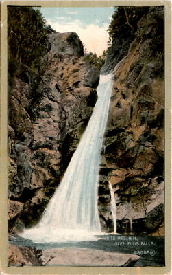 WHITE MTS., N.H., GLEN ELLIS FALLS, Richard In Morey, Postcard