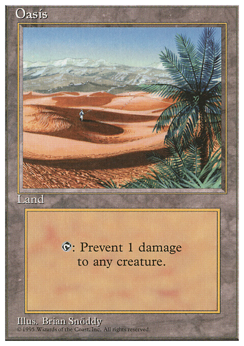 Magic the Gathering MTG Oasis (362) Fourth Edition   LP