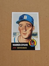 2011 Topps 60 Years of Topps Warren Spahn Braves HOF #60YOT-61