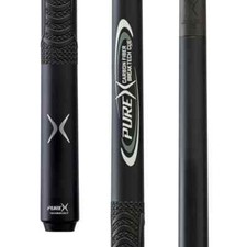 PUREX CARBON FIBER SHAFT BREAK CUE SPORT WRAP - SHIPS FREE- 1x1 HARD CASE