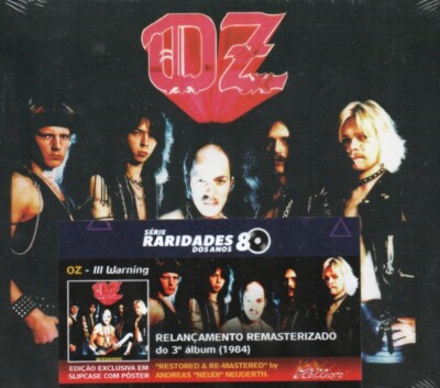 OZ III warning CD slipcase & poster