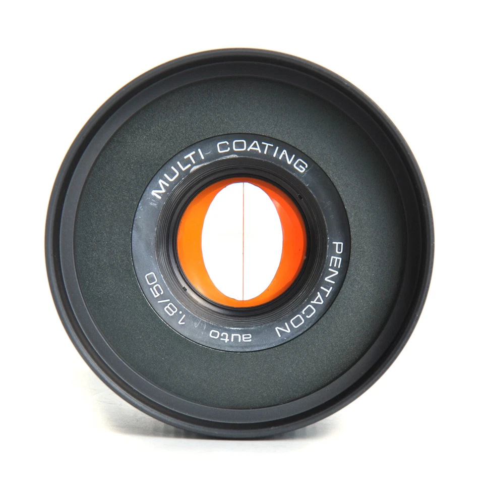 Pentacon Auto MC 50mm F1.8 Lens w/ Orange Anamorphic Bokeh & Flare For Canon EF! - Image 2 of 4