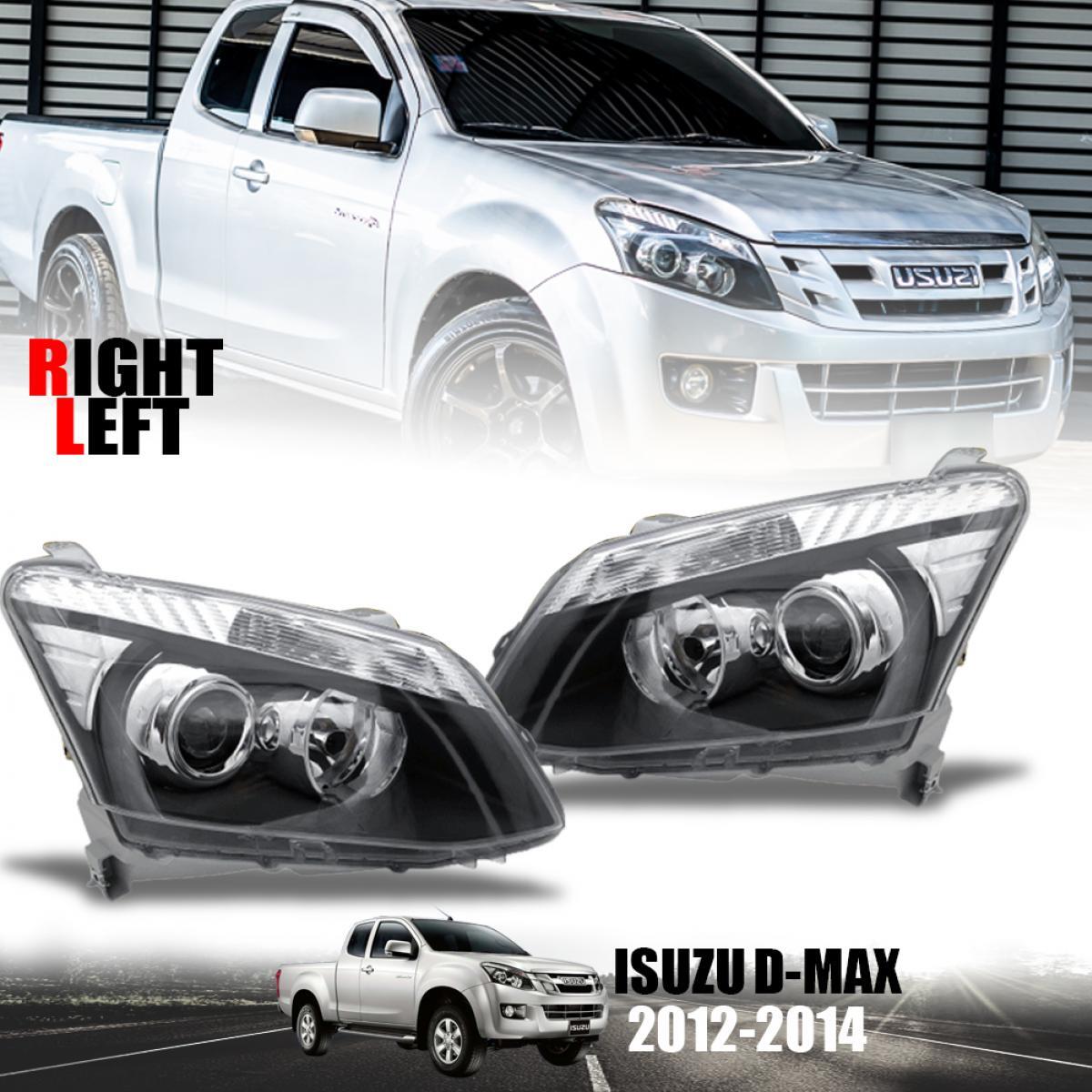 LR FRONT HEAD LAMP LIGHT PROJECTOR FOR ISUZU D-MAX RT PICKUP 2012