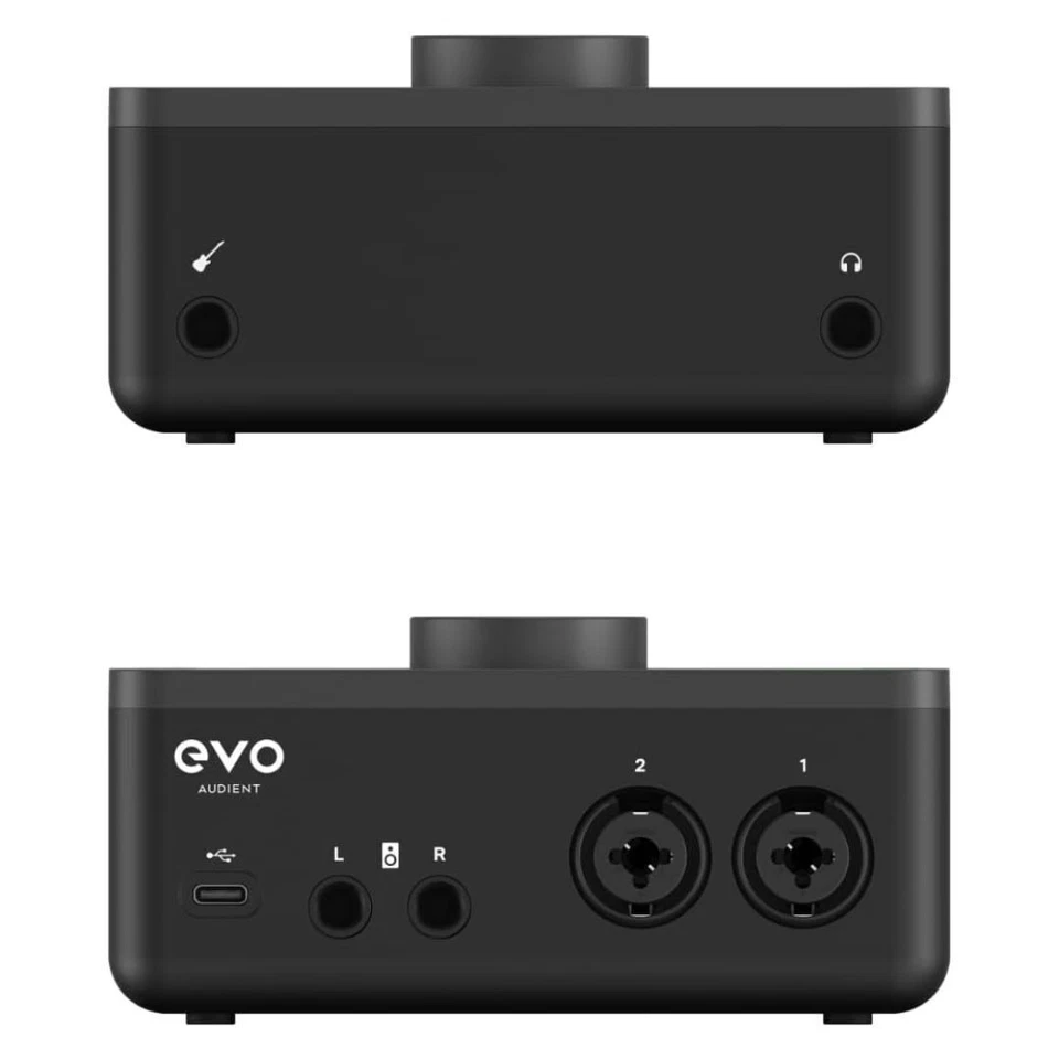 Audient EVO4SRB Start Recording Bundle with Audio Interface Mic and Headphones - Image 4 of 4