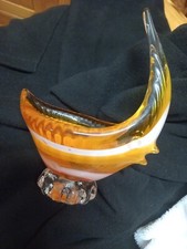   Murano ?  Scalar  orange /gelb