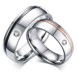 fedi nuziali acciaio