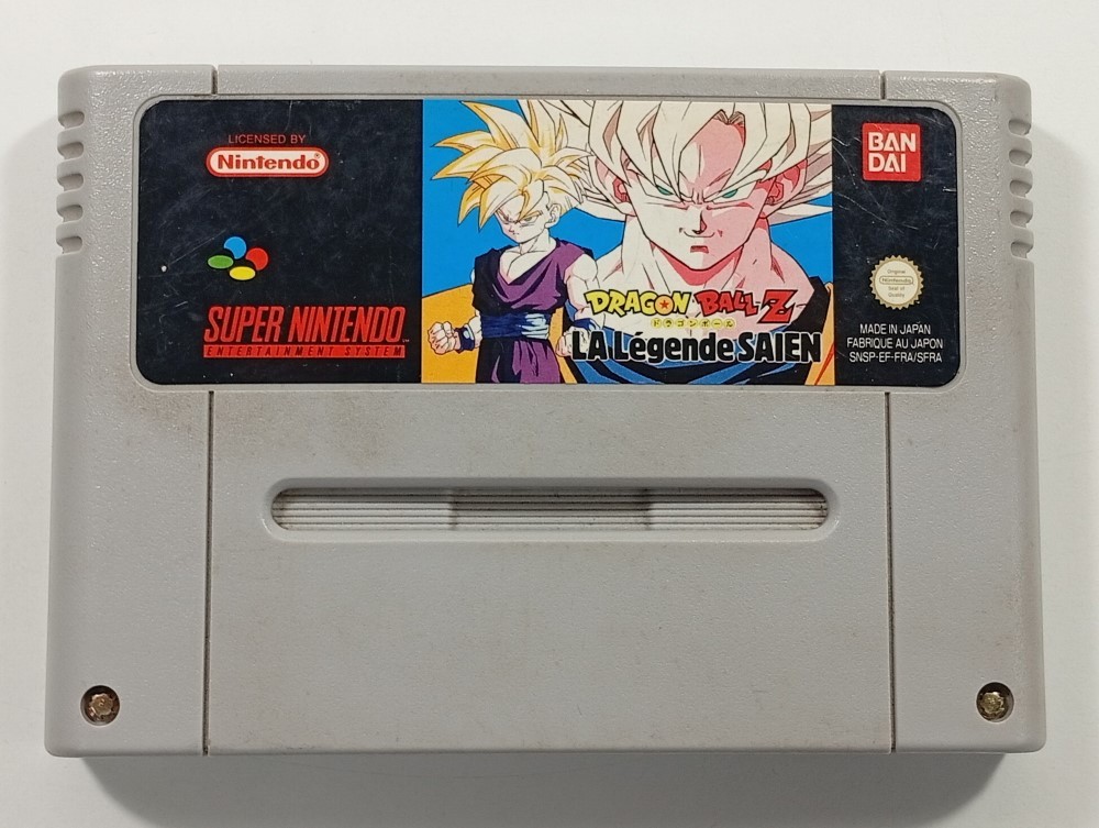 DRAGON BALL Z - LA LEGENDE SAIEN SUPER NINTENDO (SNES) PAL-FRA/ SFRA (CARTRIDGE
