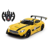Jamara Mercedes-Amg GT3 1:14 Gelb 2,4Ghz Ferngesteuertes Auto Mit Licht Roboter