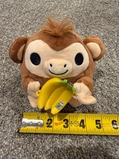 Zuru Snackles Series 2 Riko Monkey w/ Dole Bananas 5'' Plush 2024