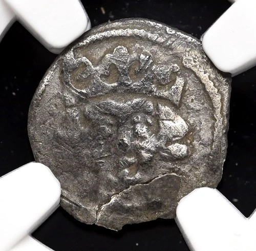 IRELAND. Edward IV, 1471-1483. Silver Penny. Dublin, Burns Type 2, NGC Fine