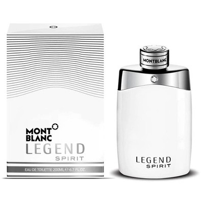Montblanc Legend Spirit Eau de Toilette Spray, Aromatic Woody Scent, 6.7 oz,