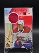 2024-25 Upper Deck Sp Game Used - Authentic Rookies Joshua Roy #248 Red Jersey