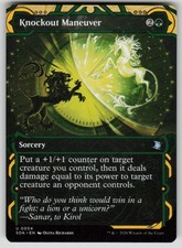 Knockout Maneuver Uncommon Secrets of Strixhaven: Mystical Archive 54 MTG NM