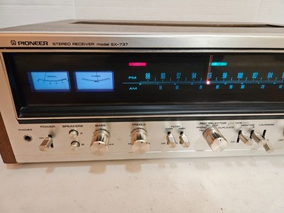 Pioneer SX-737 AM/FM Stereo Receiver – Vintage – 35Wpc – Tested
