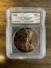 2024 Silver Eagle Ruthenium And Gold ICG