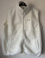 Bench Ladies Winter White Sherpa Gilet Size 20 Bnwt