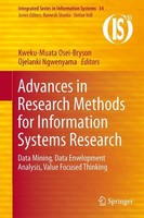 Advances In Research Methods For Information Systems Research: Data Mining,