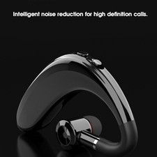 Auriculares con gancho para oreja con micrófono Auriculares inalámbricos manos libres⭐