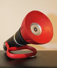 Industrial Fireman's Spray Hose Nozzle High Pressure Clean Wash Water