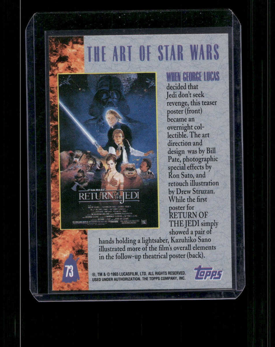 1993 Topps Star Wars Galaxy #73 When George Lucas | eBay
