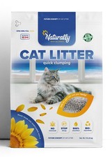 Naturally Non Allergic Cat Litter Quick Clumping 11 lb 100 Natural Sunflower...