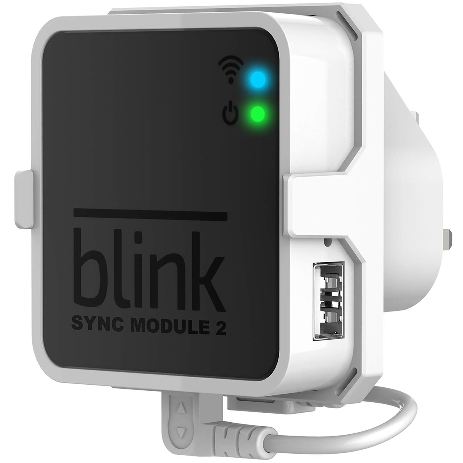 Outlet Wall Mount for Blink Sync Module 2- Accessories White