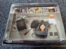Digital Photo Album with Keychain USB Rechargable 1.4" High Res LCD 1613368 New