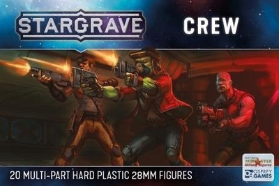 #ad Stargrave Crew 20 Multi Part Hard Plastic 28mm Figures SGVP01 $35.00