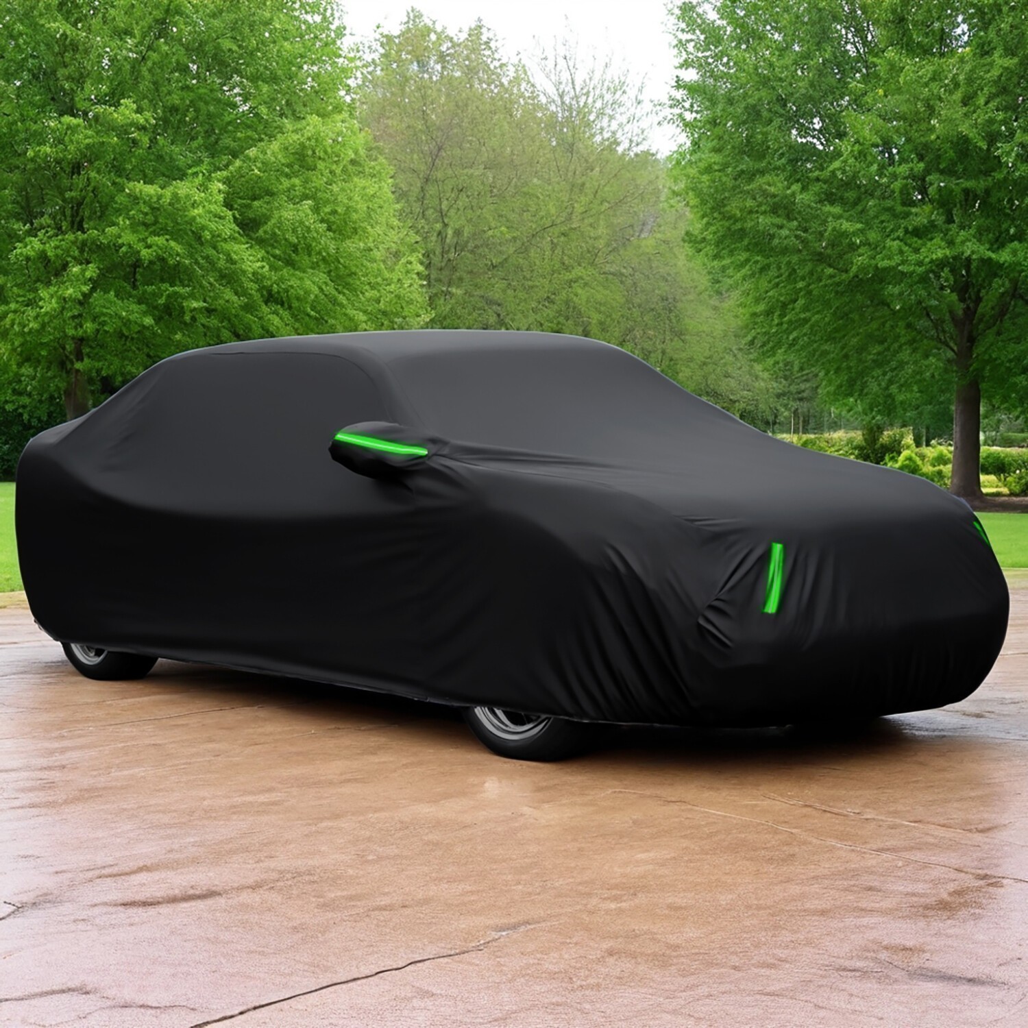 For Ford Mustang 210T Full Car Cover Outdoor Waterproof All Weather Efokohrnyusw