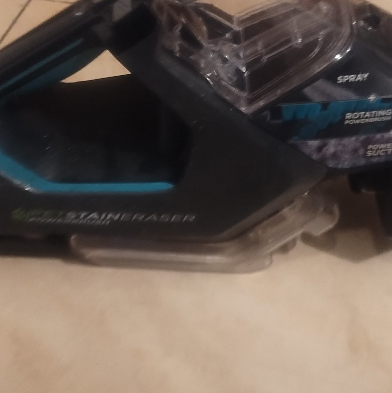 BISSELL Pet Stain Eraser PowerBrush Cordless Handheld Spot Cleaner Black/Blue