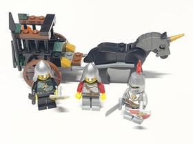 LEGO Castle: Prison Carriage Rescue (7949) 100% Complete.  No Box Or Manual. 