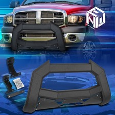 J2 For 02-09 Dodge Ram 1500-3500 Bat Face Bull Bar Bumper Grille Guard Black J2 For 02-09 Dodge Ram 1500-3500 Bat Face Bull Bar Bumper Grille Guard Black